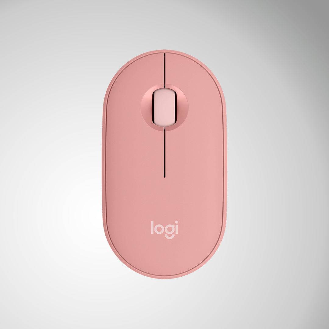 Mouse Pebble 2 M350S Bluetooth wireless ligero, personalizable, clics discretos, Easy-Switch, Windows, macOS, iPadOS, Android, ChromeOS - Achorao