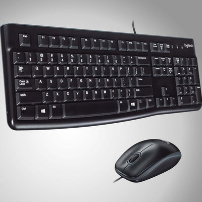 Teclado & Mouse MK120 Anti salpicaduras - Achorao