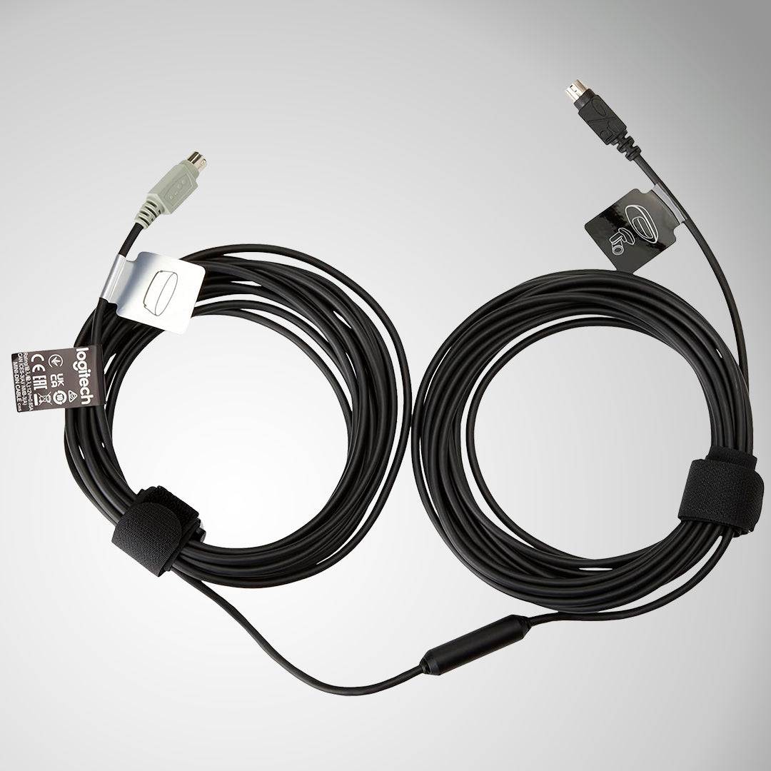 Cable Logitech B2B 10M Black para Cámara Group