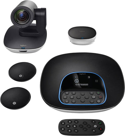 Cámara Logitech B2B Group Bundle Conferencecam Black