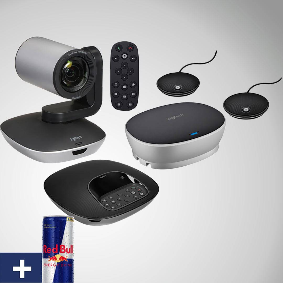 Cámara Logitech B2B Group Bundle Conferencecam Black