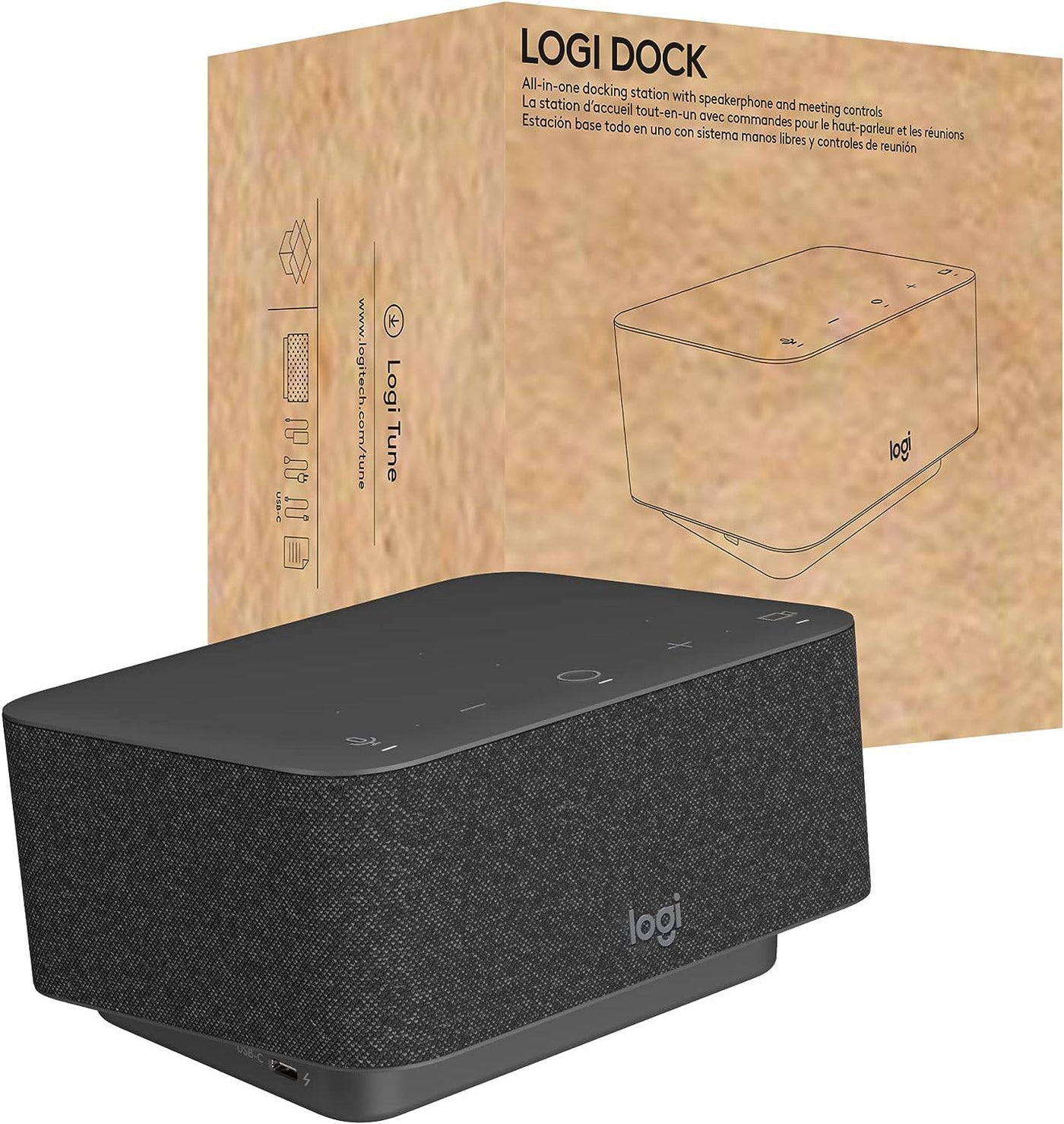 Docking Station Logitech B2B Certificación Microsfot Teams