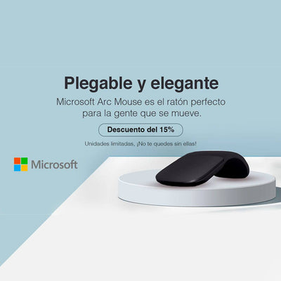 Mouse plegable Microsoft Arc(P163B)