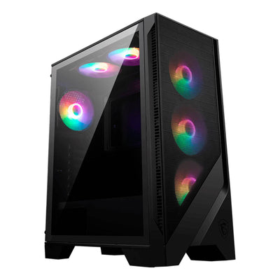 Case MSI MAG FORGE 120A AIRFLOW, Mid Tower con fuente 650W BRONZE