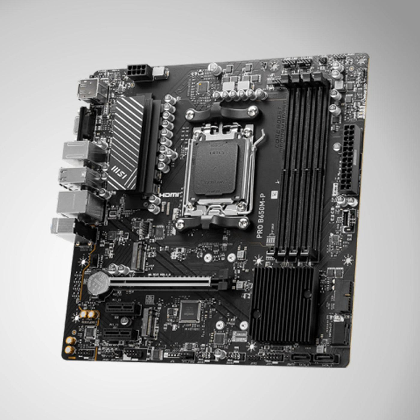 Motherboard MSI PRO B650M-P, Chipset AMD B650, Socket AMD AM5, mATX