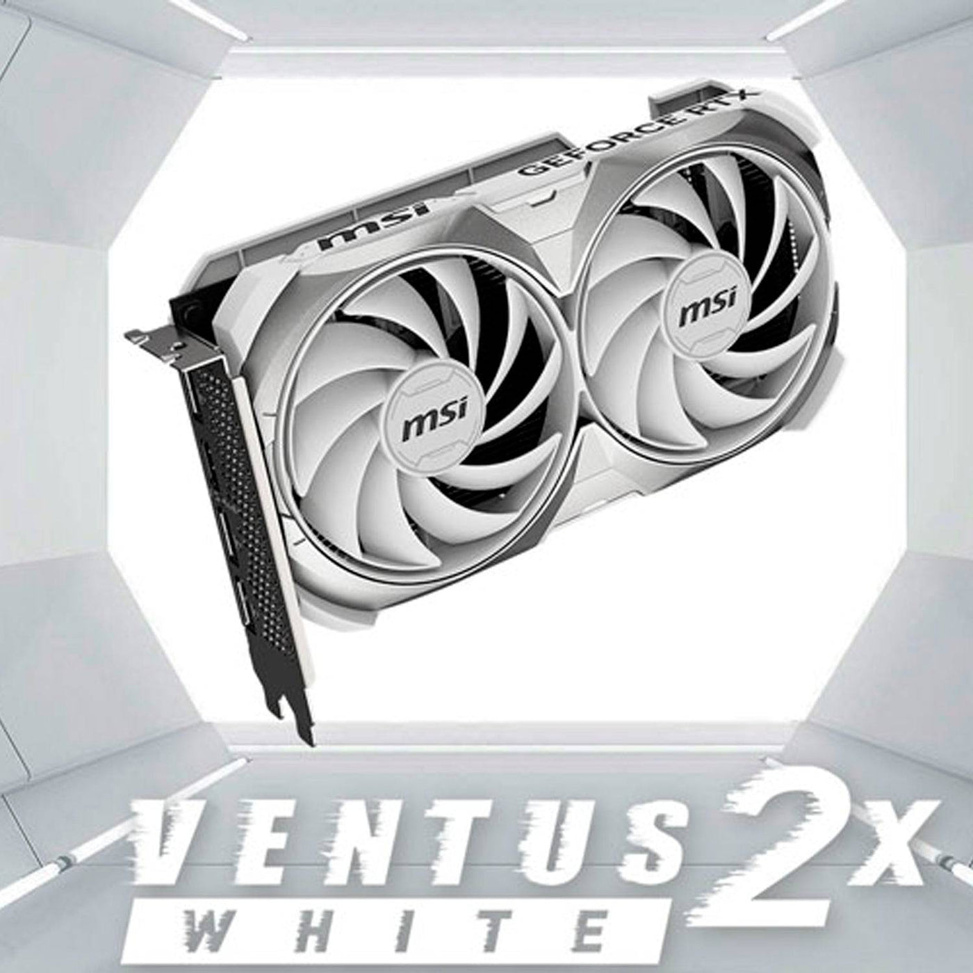 Tarjeta de video MSI GeForce RTX 4060 VENTUS 2X WHITE 8G OC, 8GB GDDR6, PCIe Gen 4.0 x8