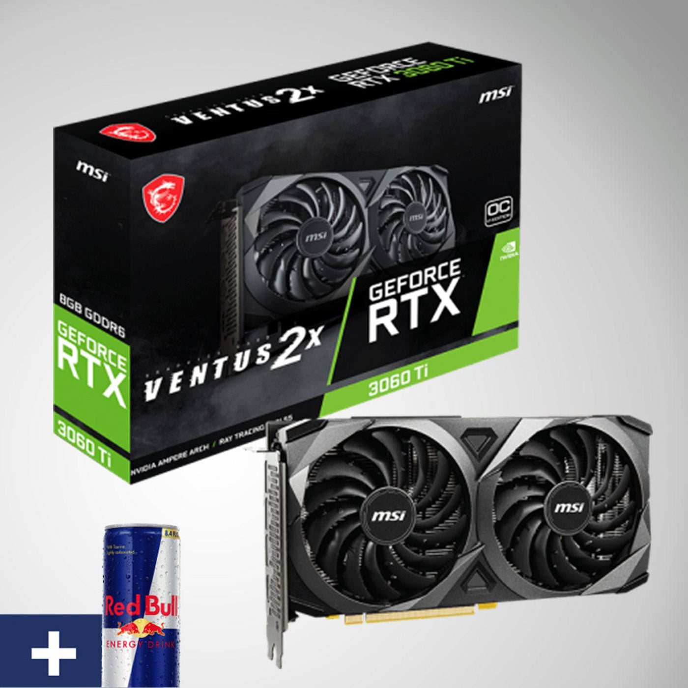 Tarjeta de video MSI Nvidia GeForce RTX 3060 Ti VENTUS 2X 8GB GDDR6