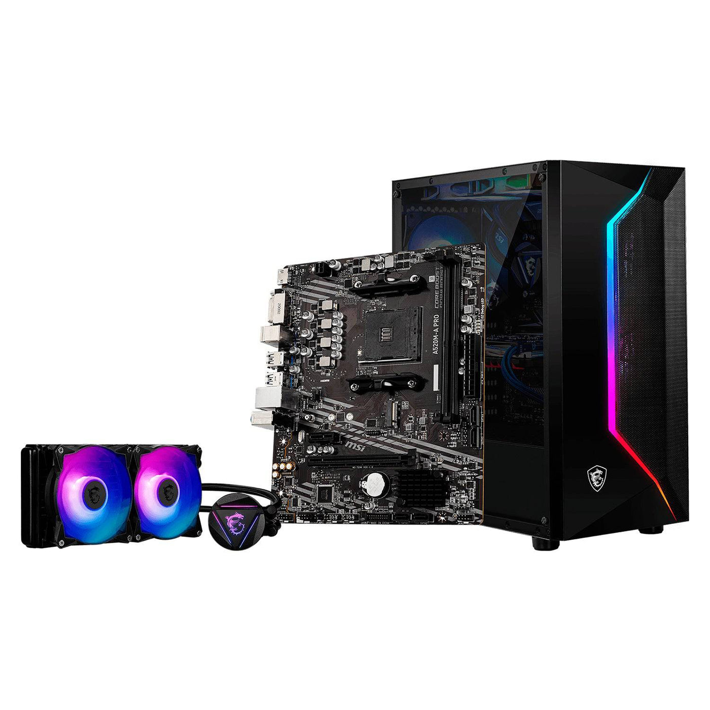 Motherboard MSI A520M-A PRO, Chipset AMD A520, Socket AMD AM4, mATX - Achorao
