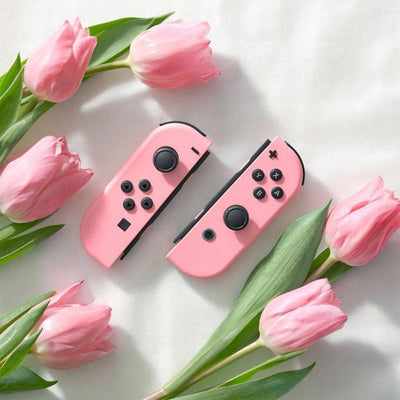 Mando Nintendo Switch JOY CON Pastel Pink