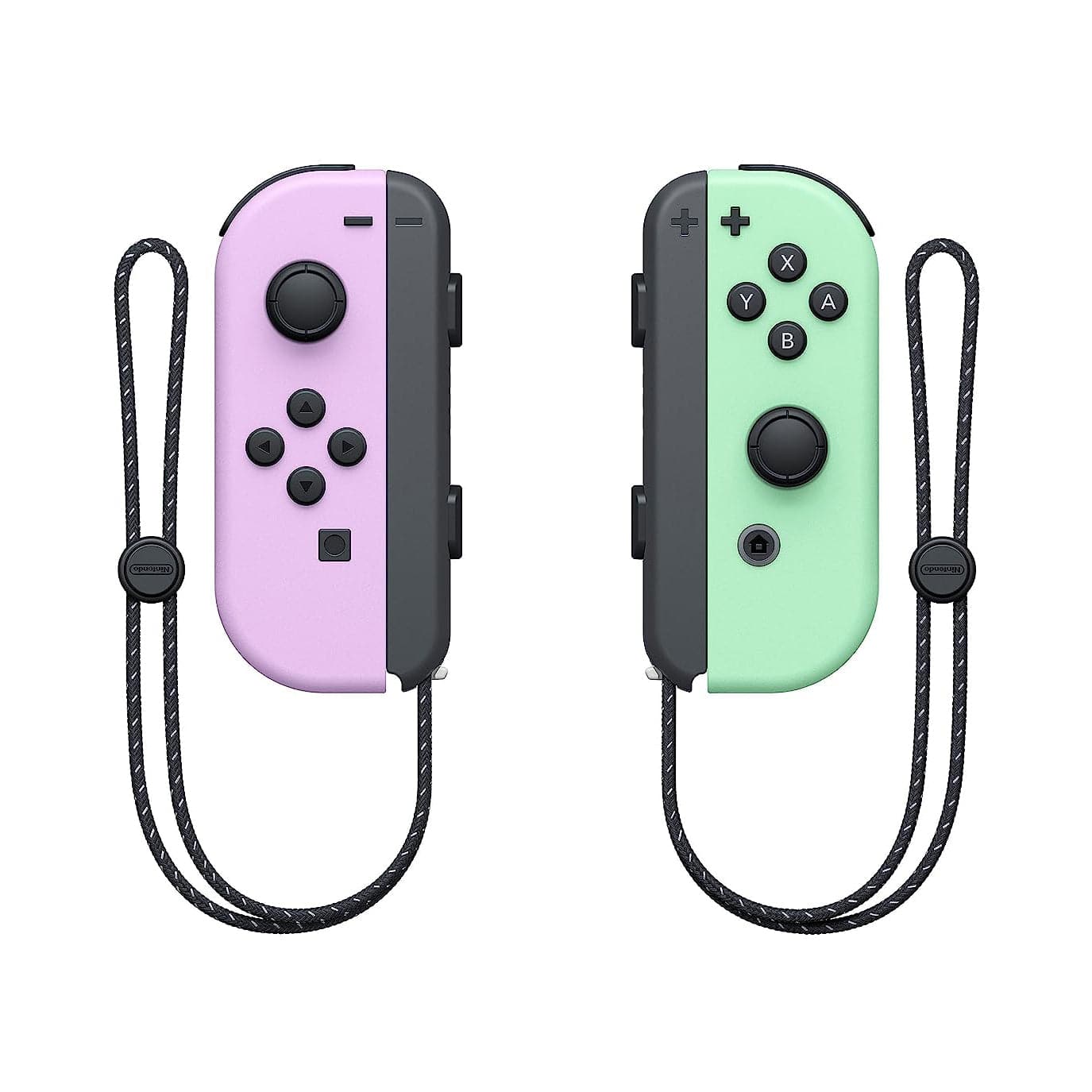 Controles Nintendo Switch JOYCON Purple Green Pastel