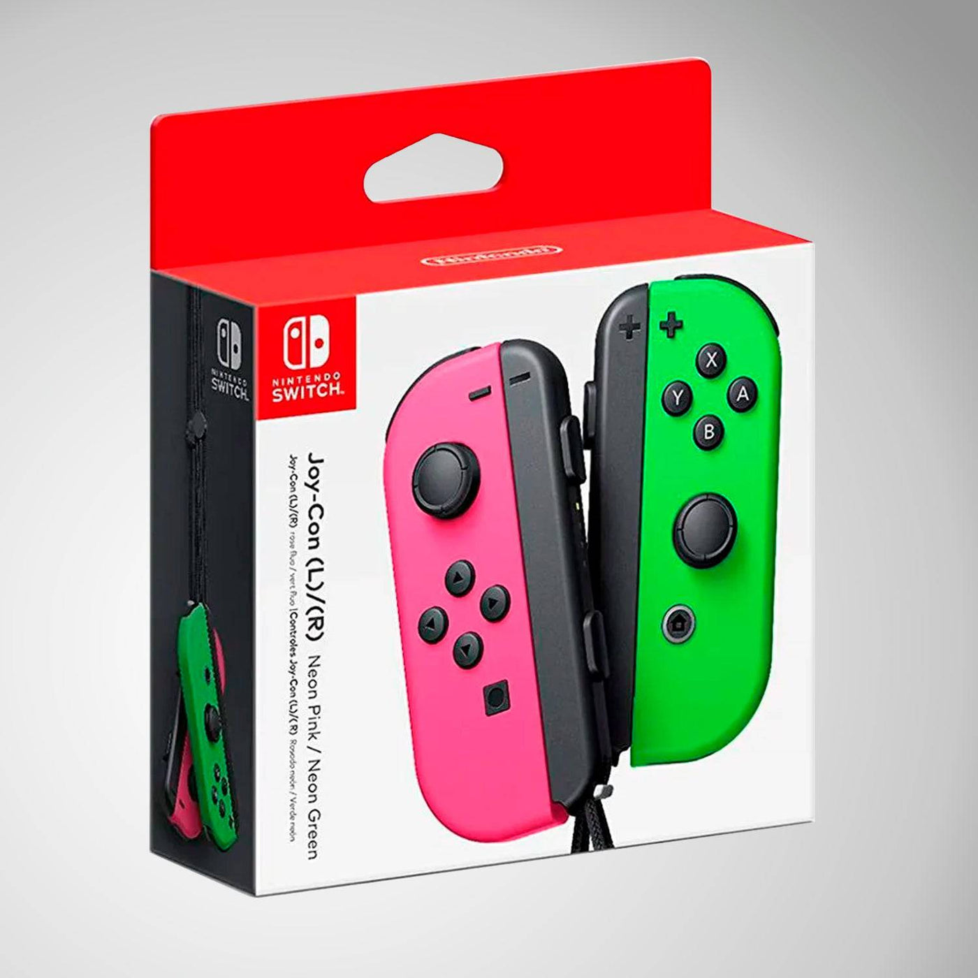 Mando Nintendo Switch Joy-Con (L/R) - Neon Pink / Neon Green