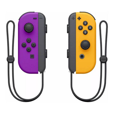 Mando Nintendo Switch Joy Con Purple Neón y Orange Neón - Achorao