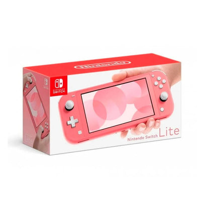 Nintendo Switch Lite Coral Animal Crossing Edición Aloha de Canela