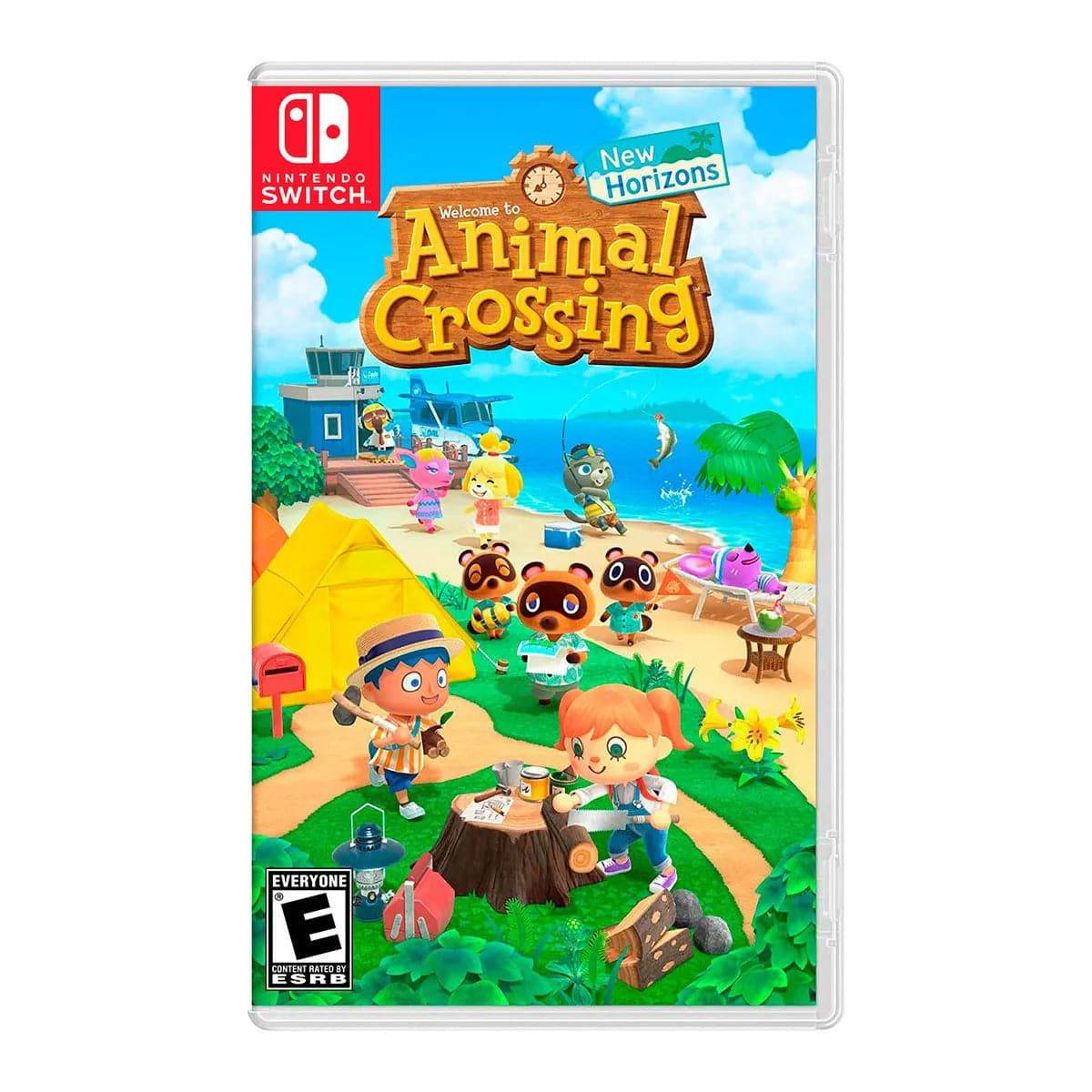 Nintendo Switch Lite Coral Animal Crossing Edición Aloha de Canela