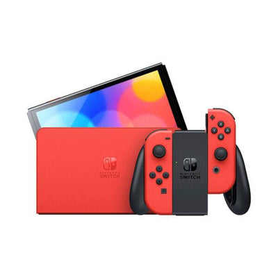 Nintendo Switch Oled Mario Red