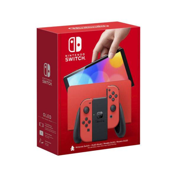 Nintendo Switch Oled Mario Red