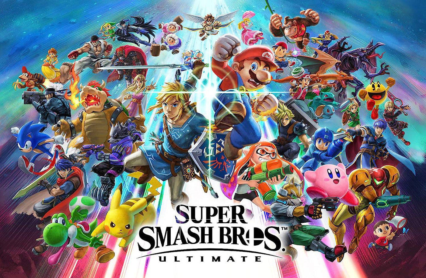 Nintendo Switch OLED +Super Smash Bros Ultimate +membresía de 3 meses