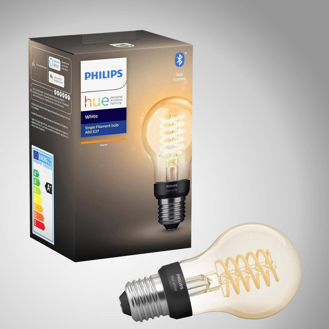 Foco Philips Hue A60 E27  single Filament Vintage  Led 7w - Achorao