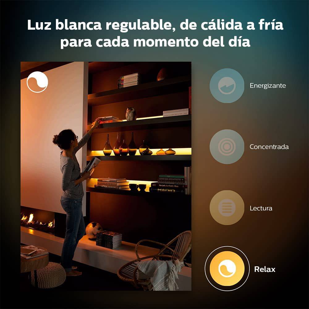 Tira Led Inteligente Philips Hue 2m Extensión Bluetooth