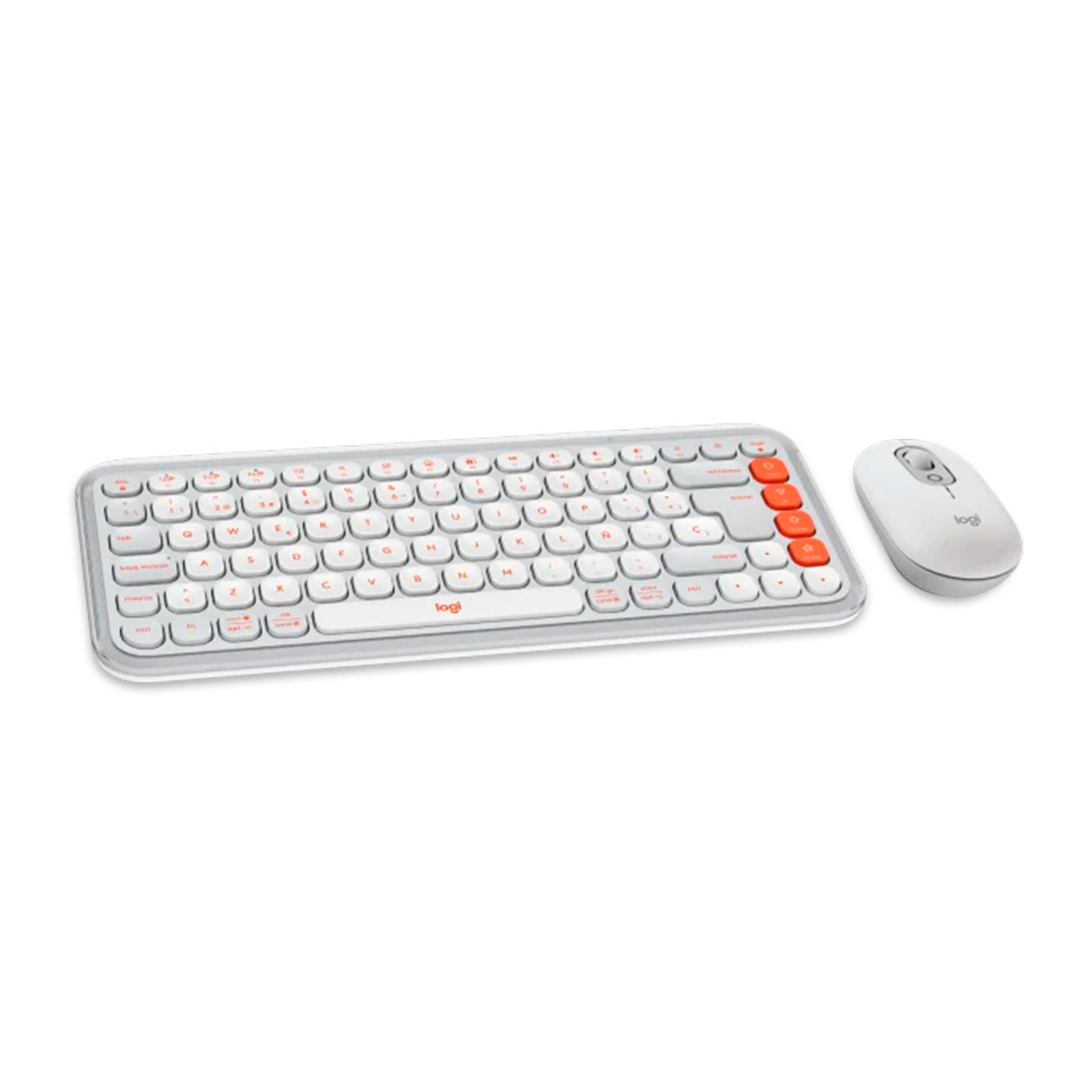 Teclado Logitech + Mouse Pop Icon Bluetooth