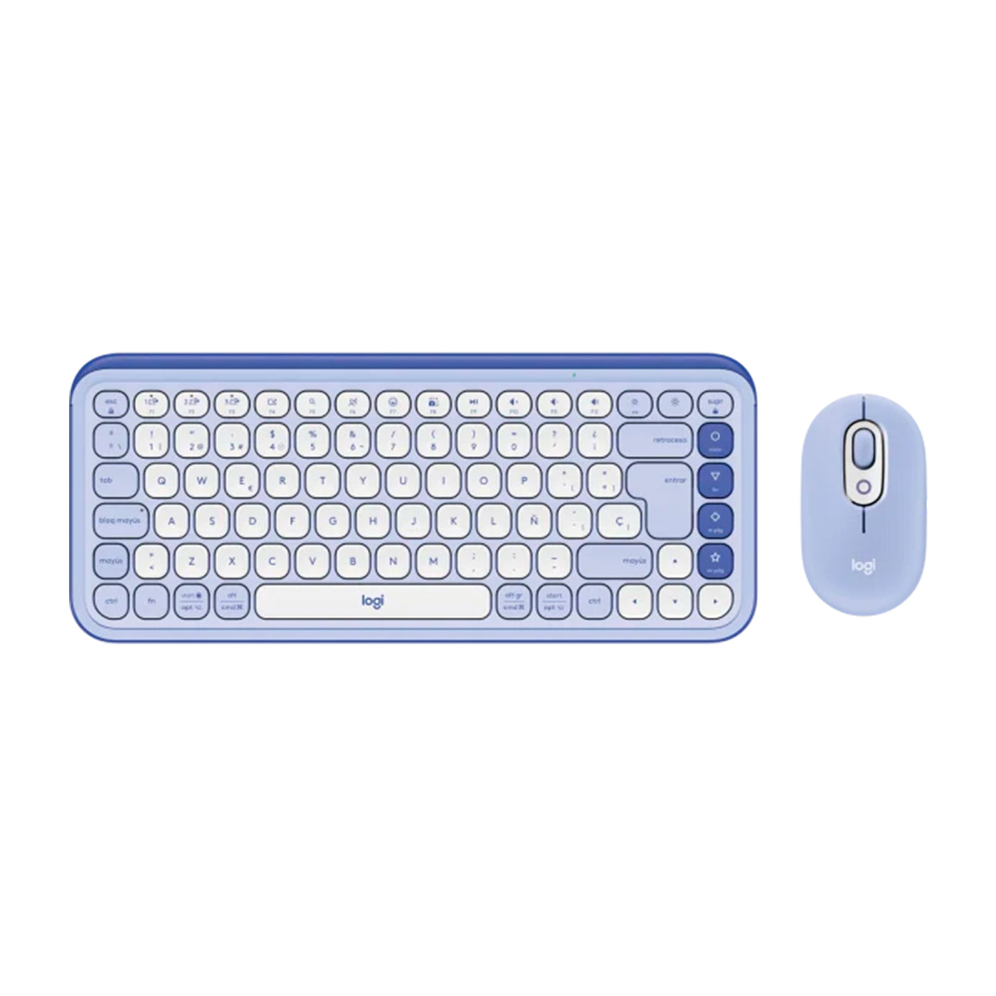 Teclado Logitech + Mouse Pop Icon Bluetooth