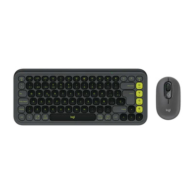 Teclado Logitech + Mouse Pop Icon Bluetooth