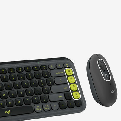 Teclado Logitech + Mouse Pop Icon Bluetooth