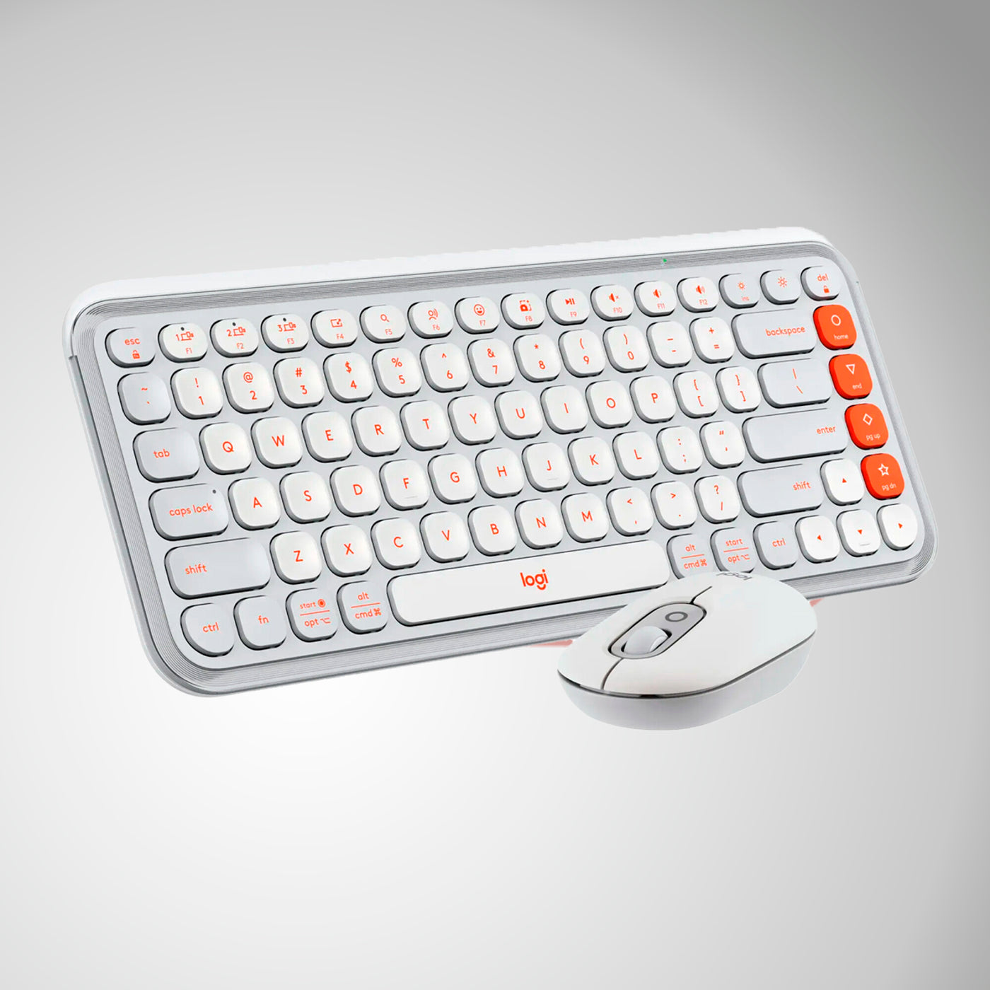 Teclado Logitech + Mouse Pop Icon Bluetooth