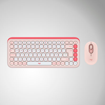 Teclado Logitech + Mouse Pop Icon Bluetooth