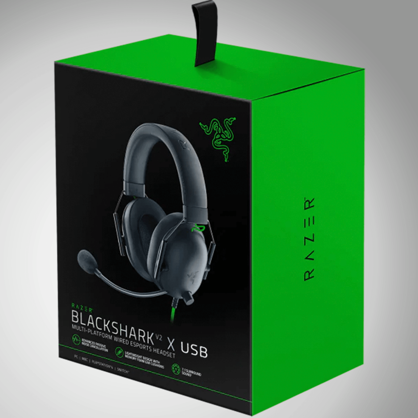 Audífonos Razer Blackshark V2 X USB HyperClear Noise Cancelling