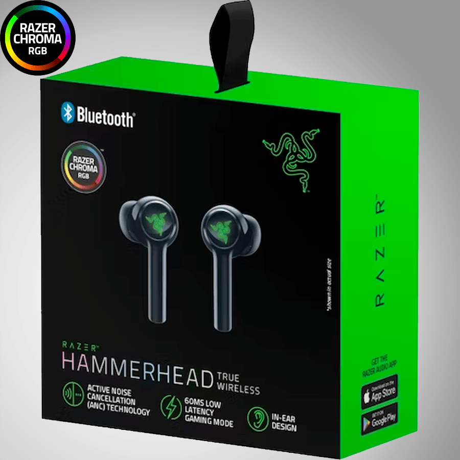 Audífonos Razer Hammerhead True Wireless Gen 2 Low Latency