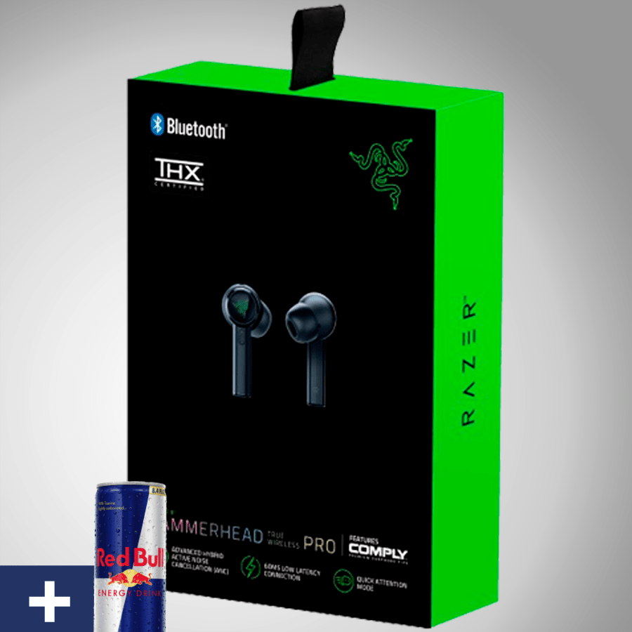 Audífonos Razer Hammerhead True Wireless Pro THX Táctil