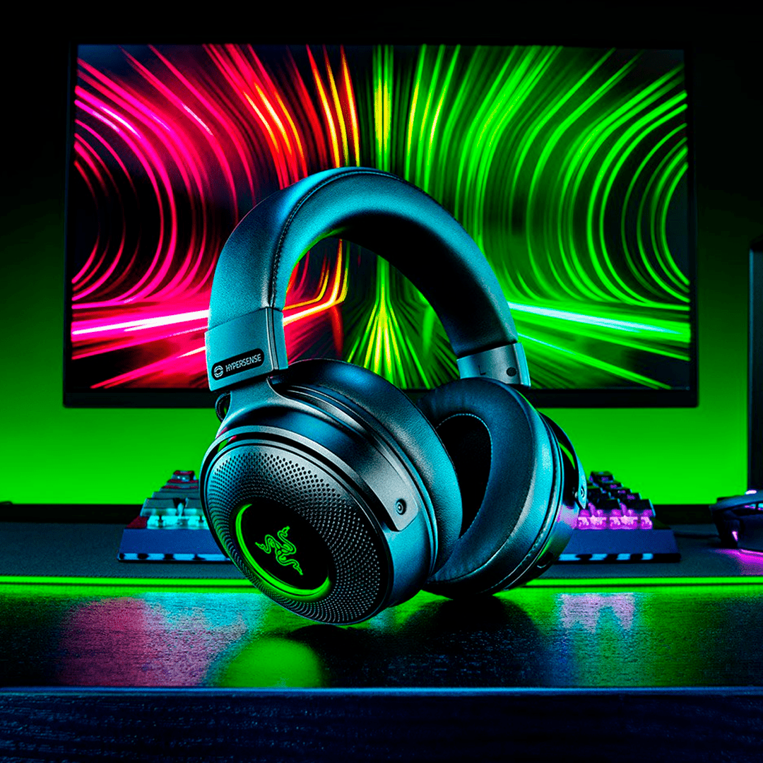 Audífonos Razer Kraken V3 Pro Wireless Hypersense THX Audio