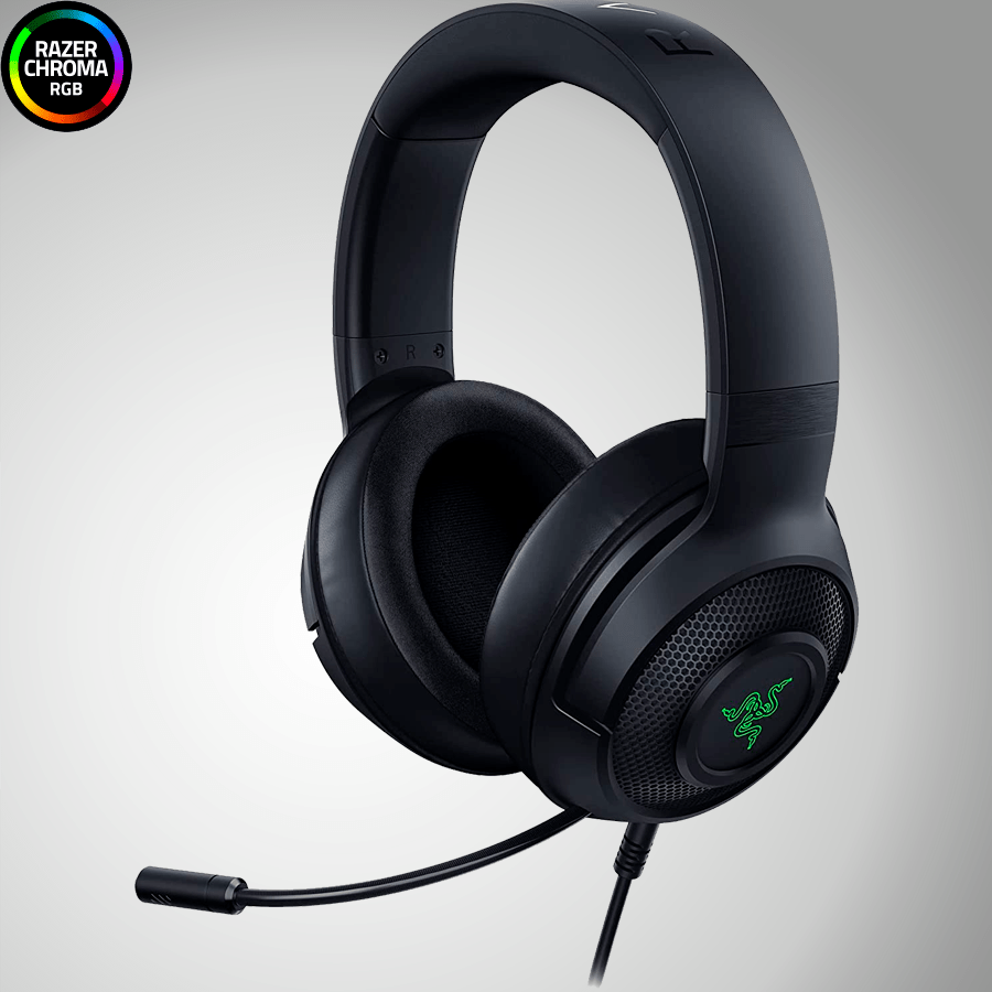 Audífonos Razer Kraken V3 X Usb 7.1 Cardioide HyperClear