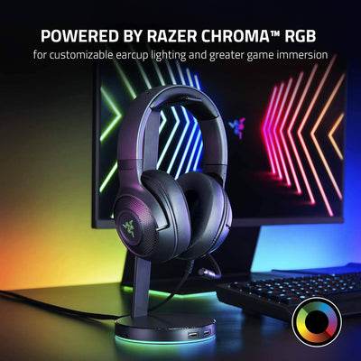 Audífonos Razer Kraken V3 X Usb 7.1 Cardioide HyperClear