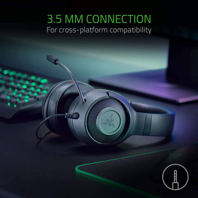 Audífonos Razer Kraken X Lite Surround Audio Posicional