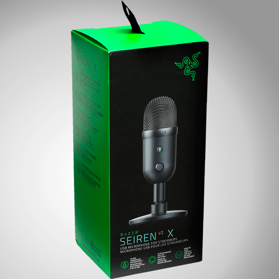 Micrófono Razer Seiren V2 X Supercardioide para Streaming(P163B)