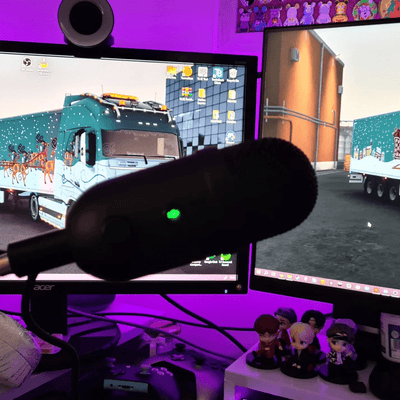 Micrófono Razer Seiren V2 X Supercardioide para Streaming(P163B)