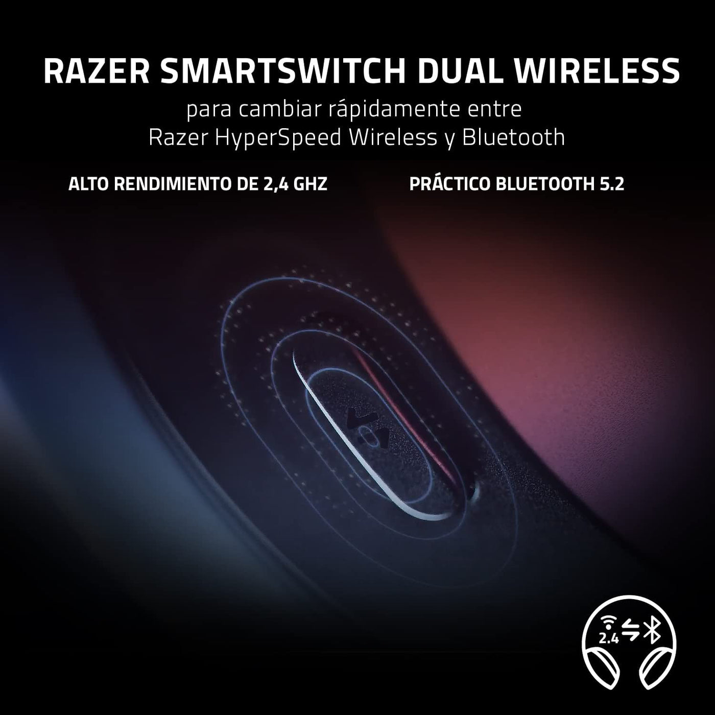 Audífonos Razer Barracuda Wireless 2.4GHZ Bluetooth THX