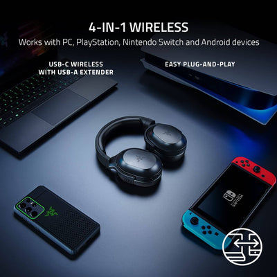 Audífonos Razer Barracuda X Wireless TriForce Multiplataforma