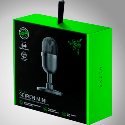 Micrófono Razer Seiren Mini USB Supercardioide USB - Achorao