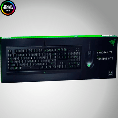 Kit Razer Teclado Cynosa Lite + Mouse Abyssus Lite Programable(P163B)