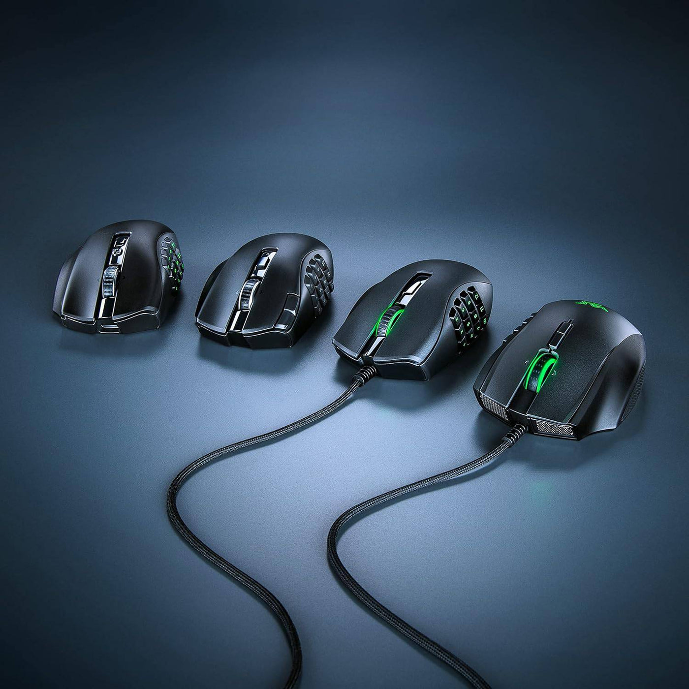 Mouse Razer Naga V2 Pro 30k dpi multi-dispositivo 150h wireless / Bt/ usb-c