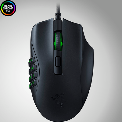 Mouse Razer Naga X 18K DPI 16 botones MMO Chroma