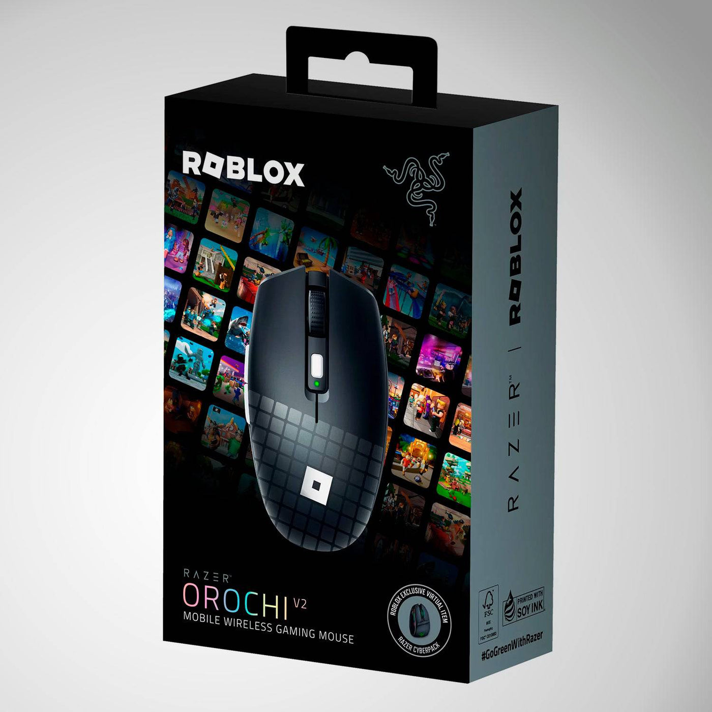 Mouse Razer Orochi V2 Roblox ED. Inalambrico 18000 DPI 2.4GHZ/Bluetooth