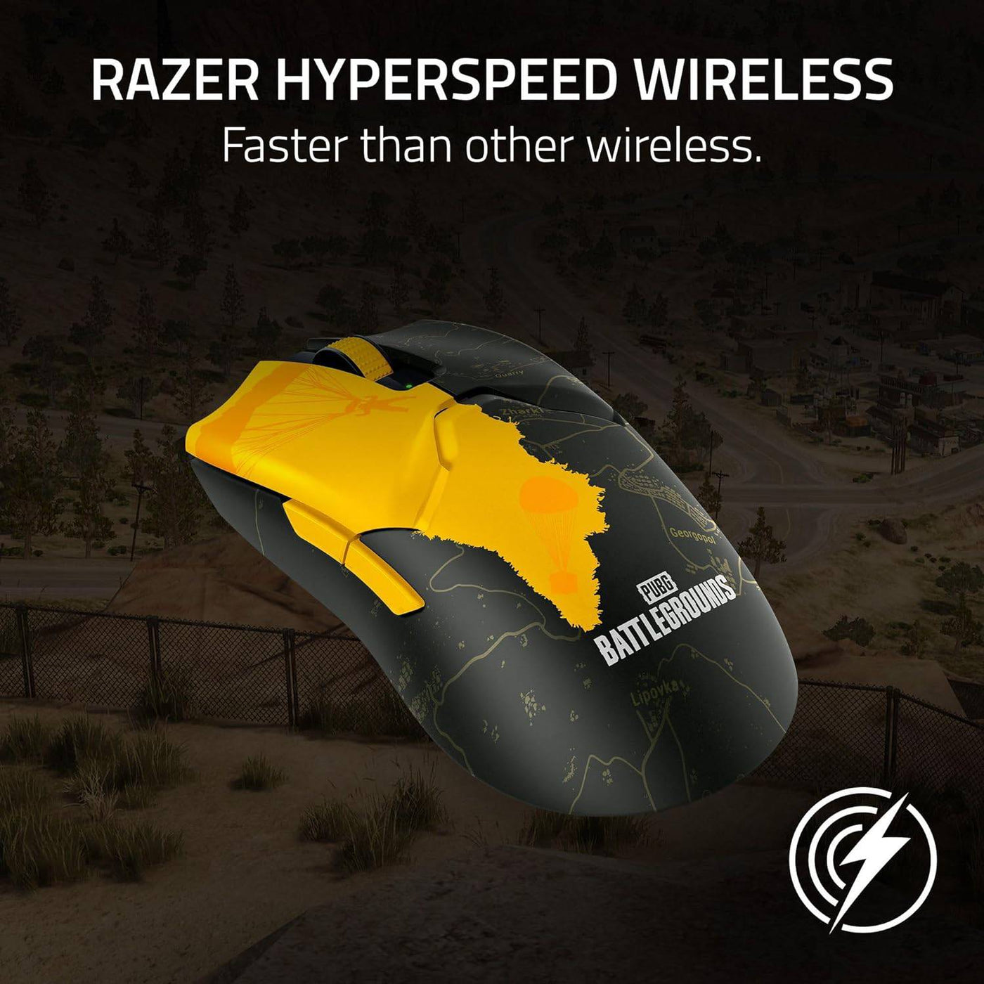 Mouse Razer Viper V2 pro Pubg: Battlegrounds Ed. wireless