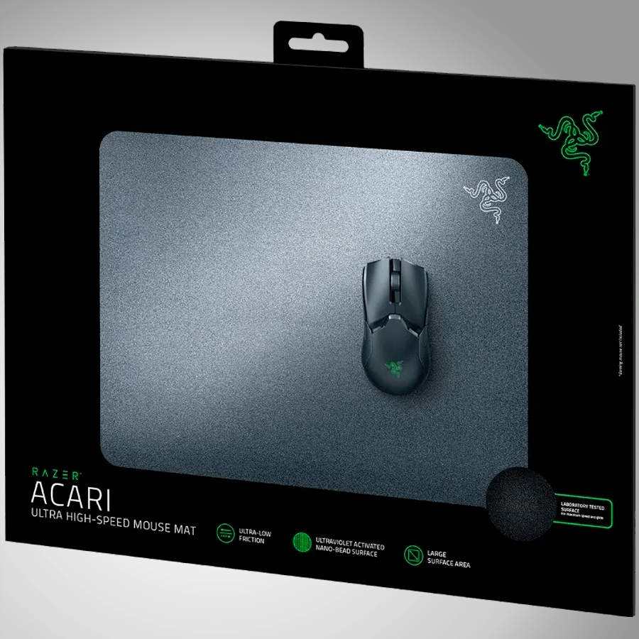 Mousepad Razer Acari Largo Rídigo Ultra-Low Friction negro