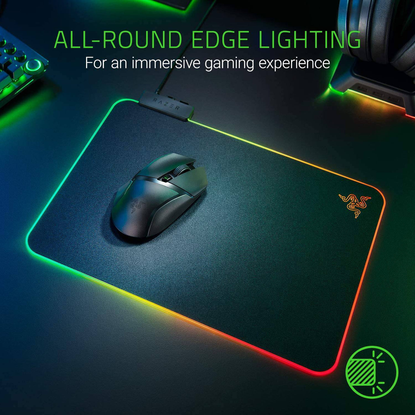 Mousepad Razer Firefly V2 RGB Ultra-Thin Chroma