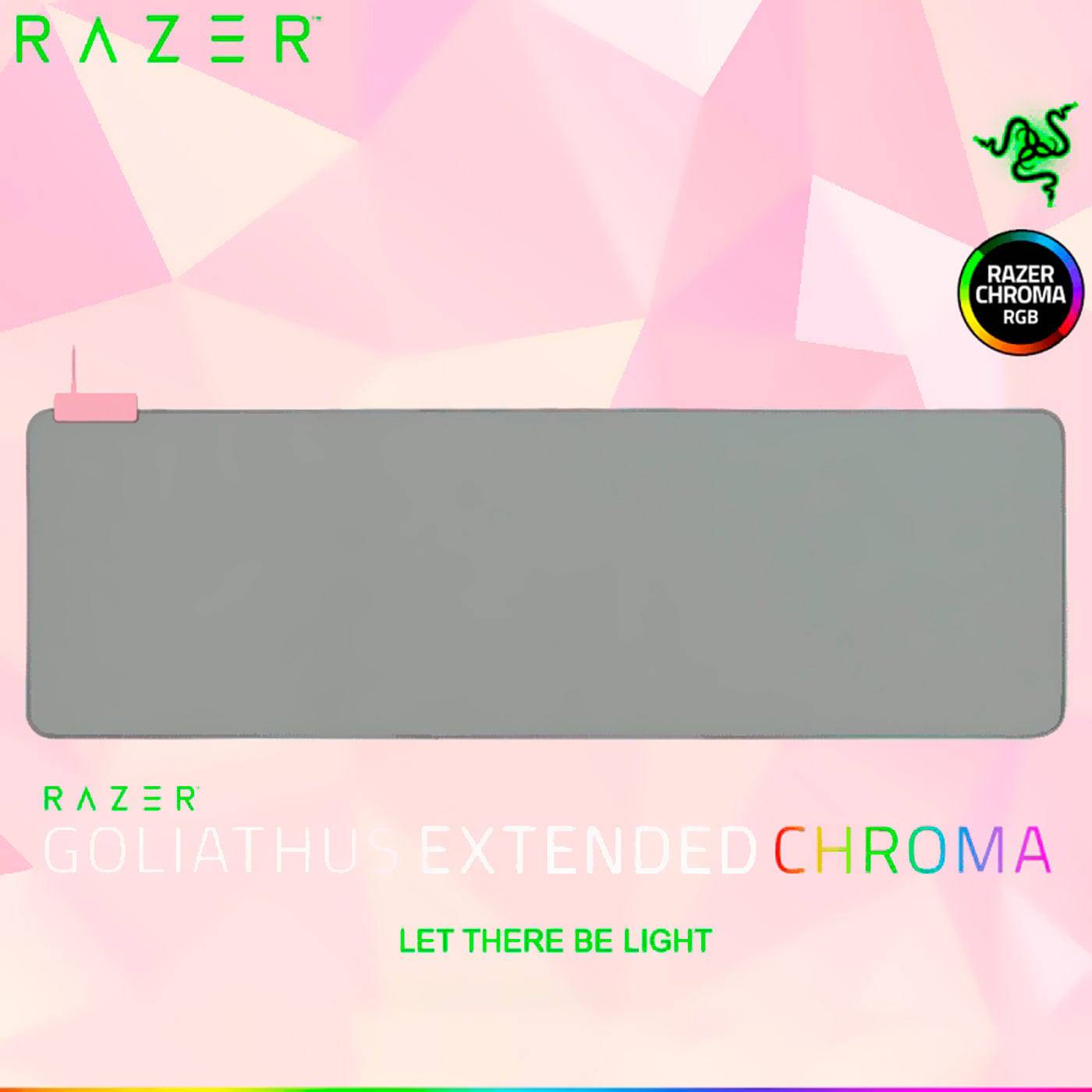 Mousepad Razer Goliathus Chroma Soft Extended Quartz Rosa