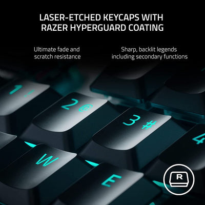 Teclado Razer Deathstalker V2 Pro TKL Wireless Switch Rojo(P163B)